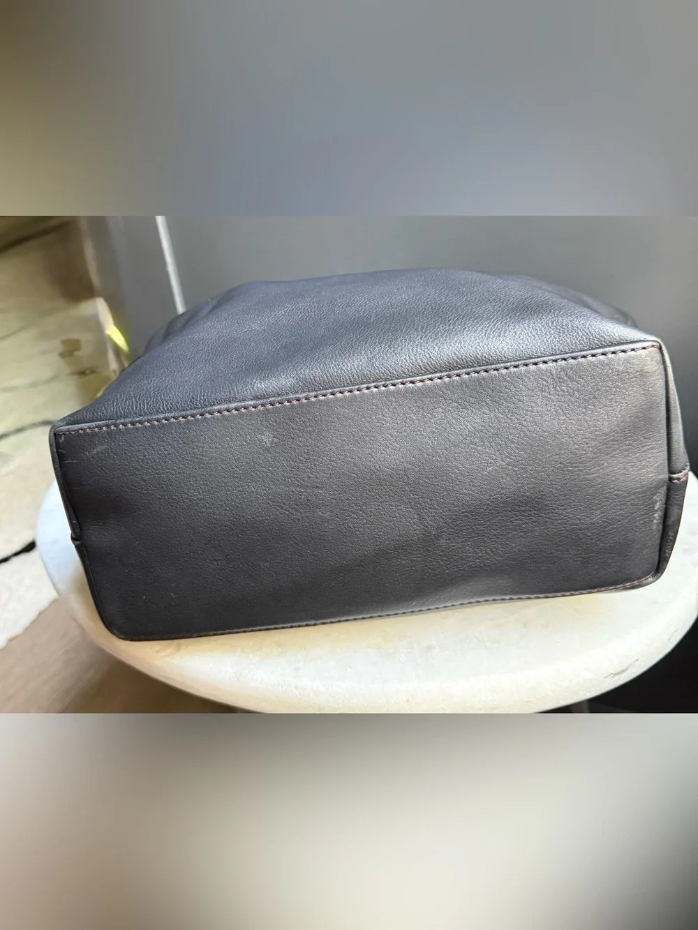 Dooney & Bourke Black Pebbled Leather Lock Sac Hobo Bag 🖤